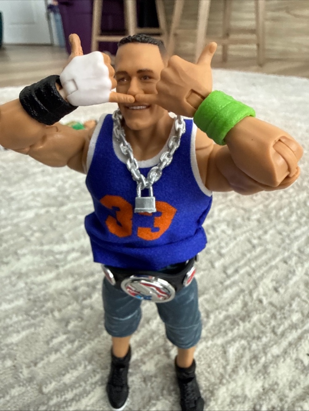 Mattel WWE Ultimate Edition Fan Takeover John Cena Action Figure